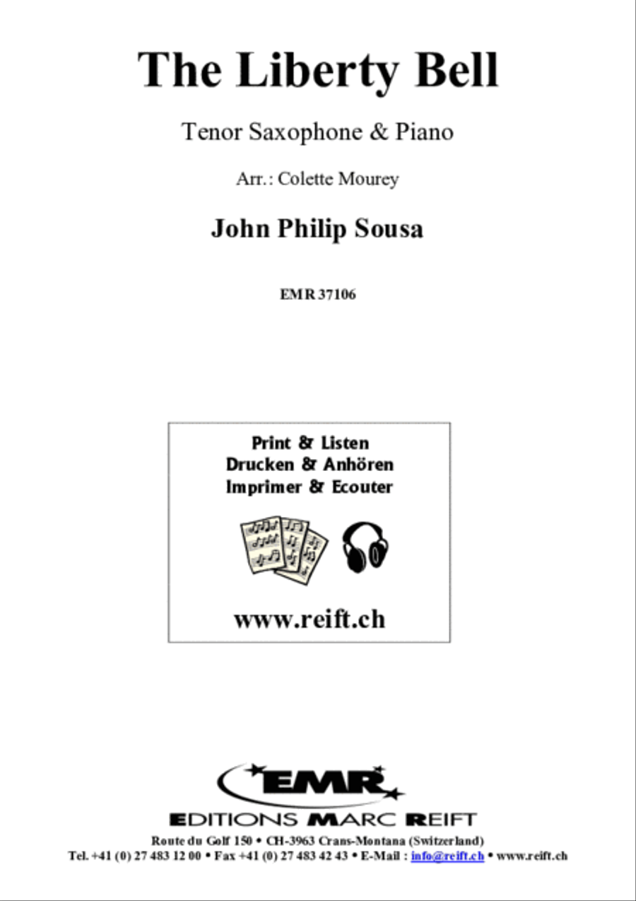 The Liberty Bell The Liberty Bell Tenor Saxophone scores gallery preview page 2