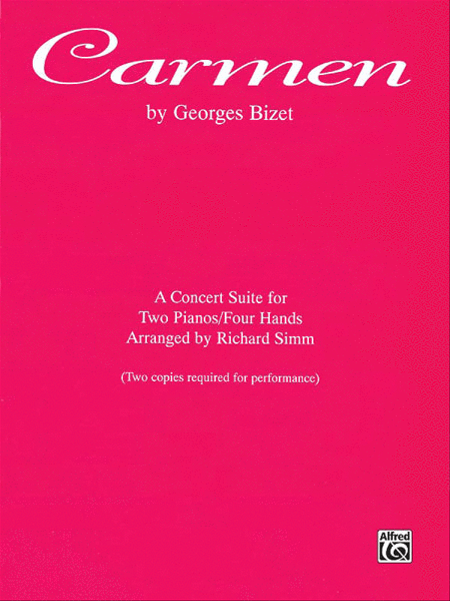 Carmen Small Ensemble scores gallery preview page 1