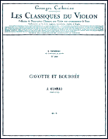 Gavotte et Bourree - Classiques No. 360