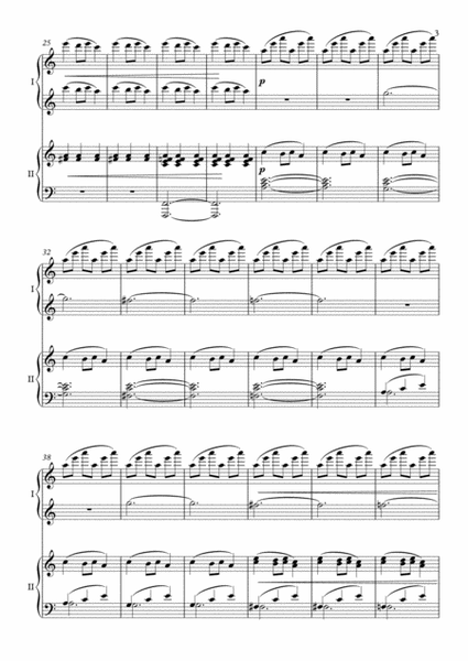 Carol Of The Bells - Piano, 4 Hands image number null
