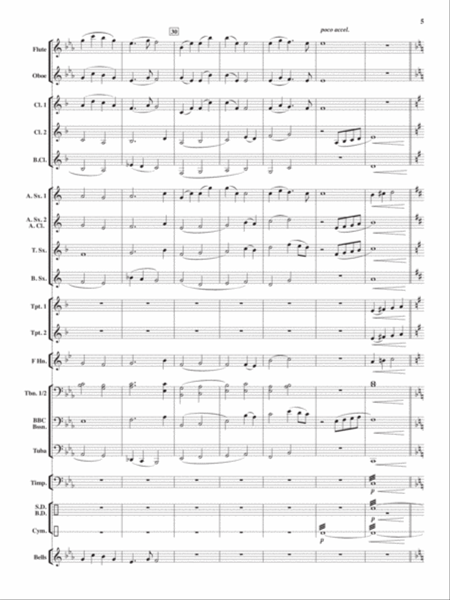 In This Quiet Place Concert Band scores gallery preview page 6