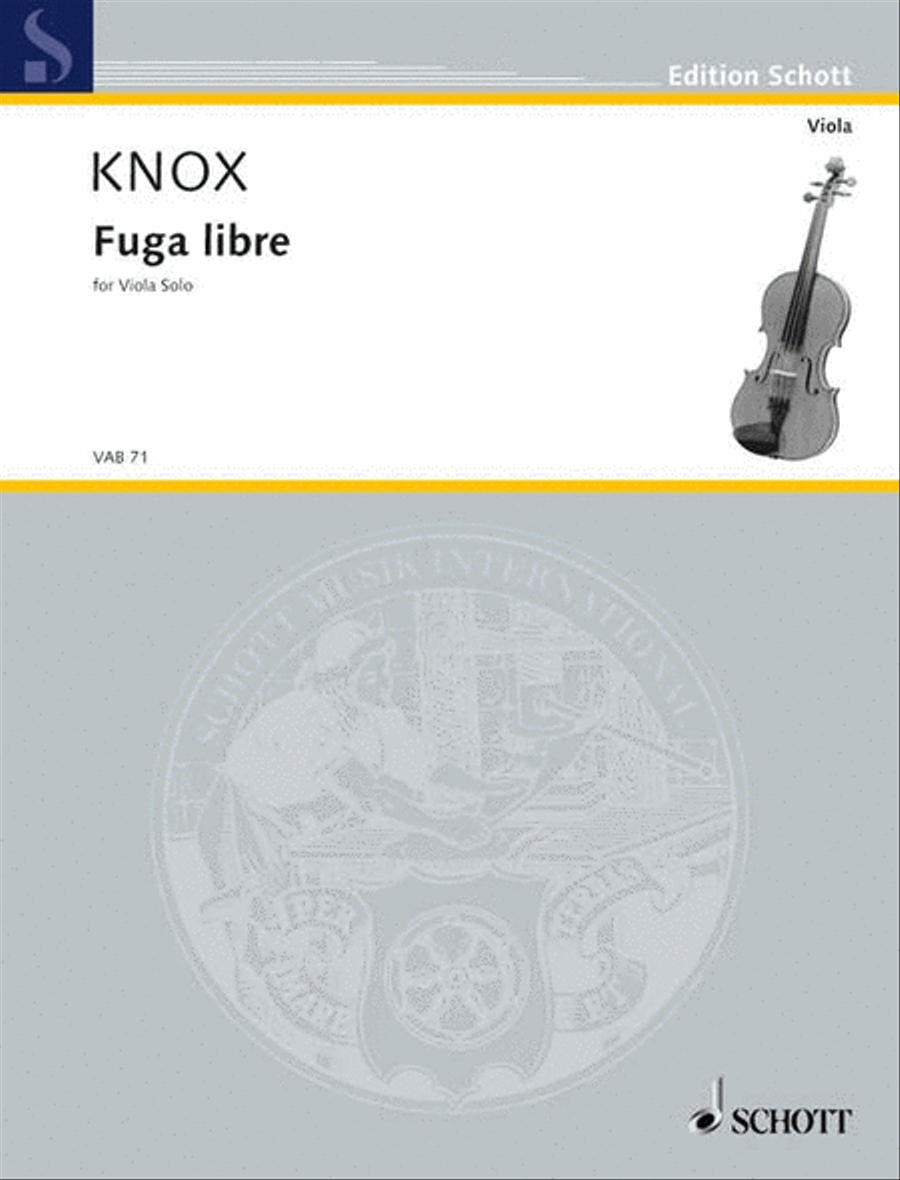 Fuga libre Viola Solo scores gallery preview page 1