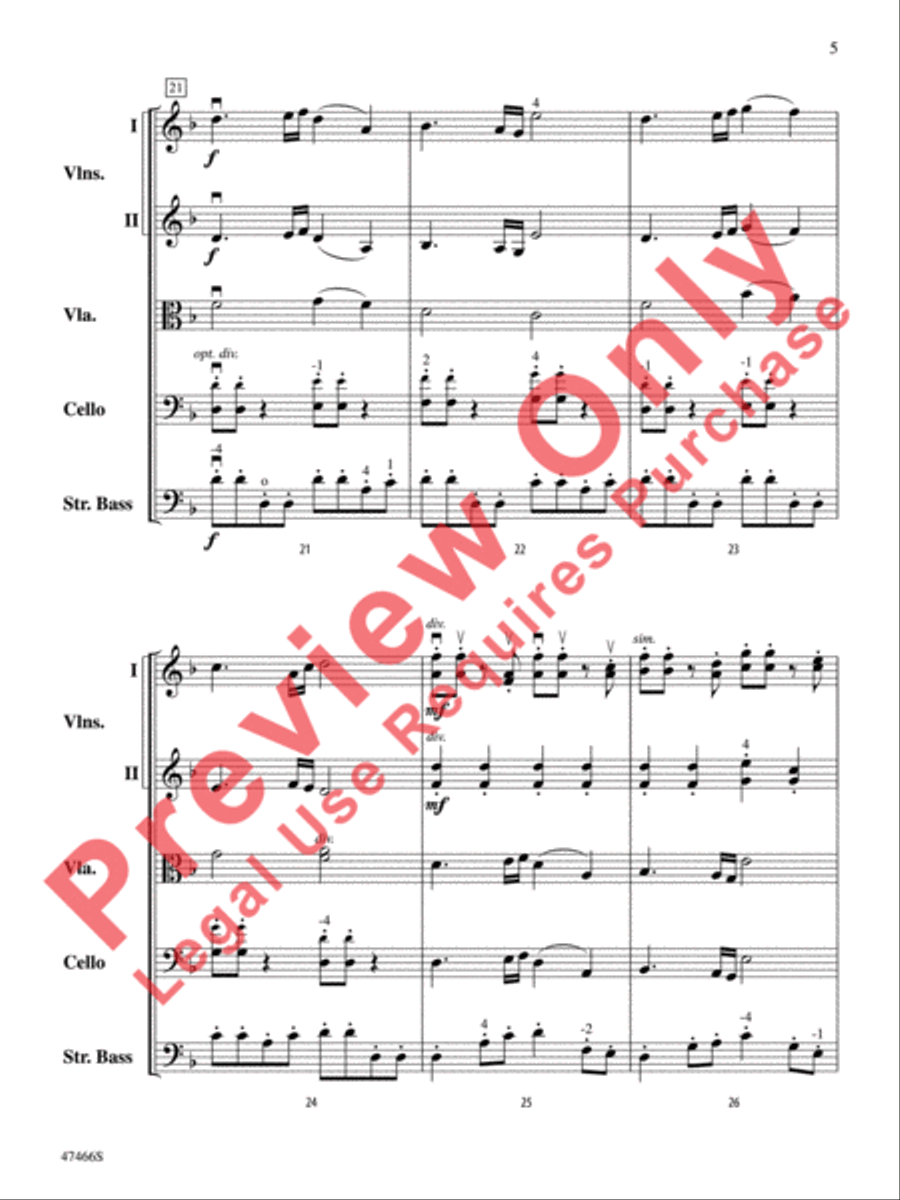 Ante Meridian String Orchestra scores gallery preview page 6