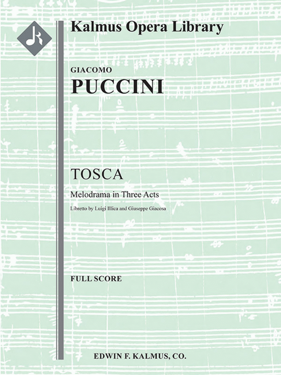 Tosca (original orchestration) Choir scores gallery preview page 1