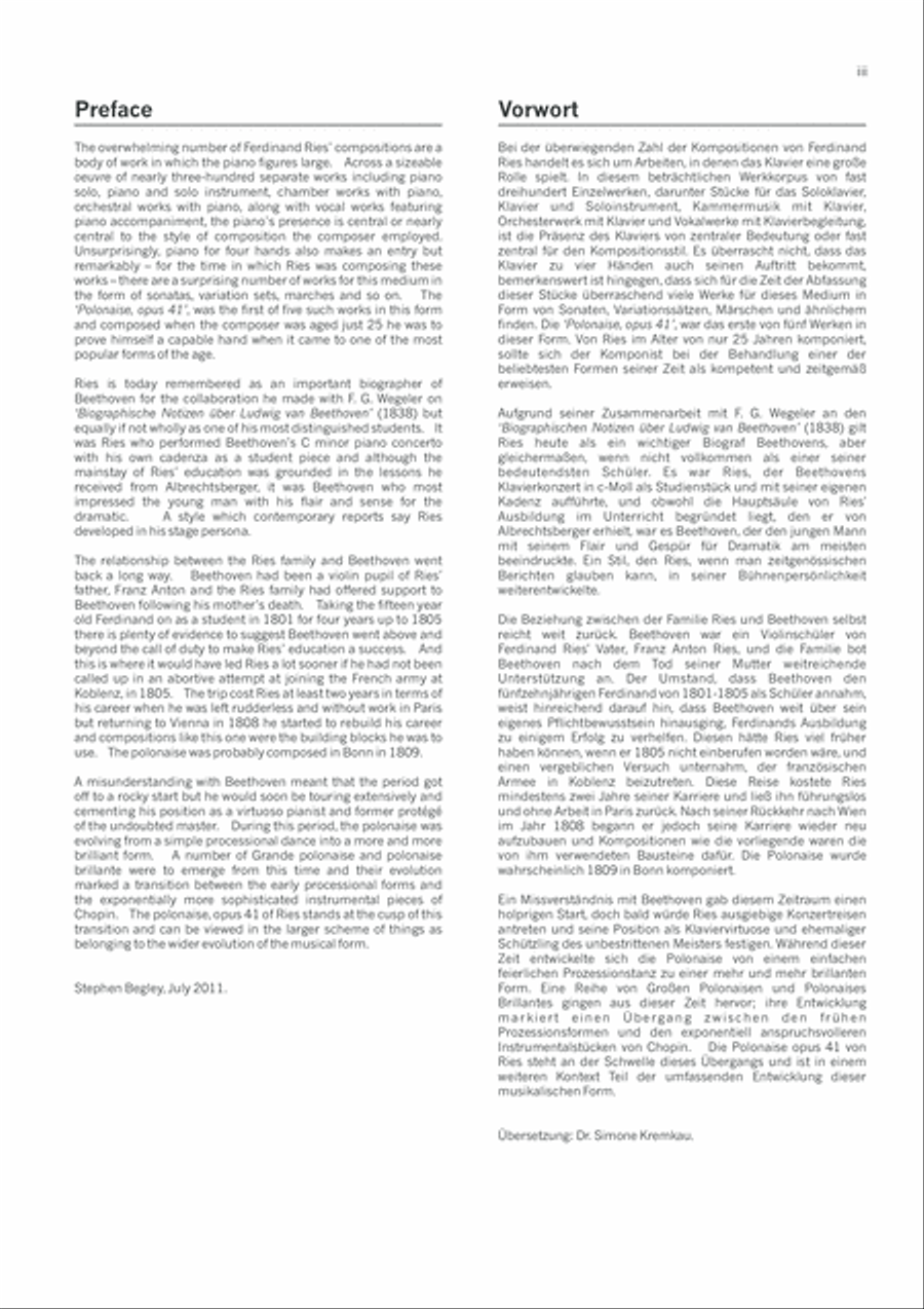 Polonaise, Opus 41 Polonaise, Opus 41 Piano Duet scores gallery preview page 5
