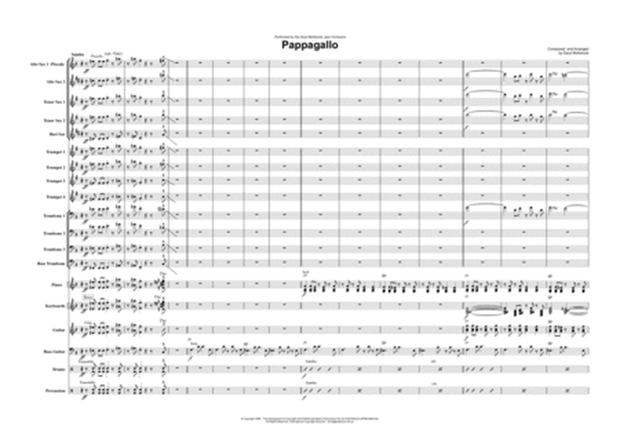 Pappagallo Big Band original by Daryl McKenzie