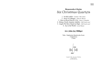Book cover for 6 Christmas Quartets
