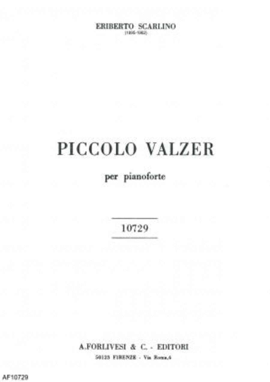 Piccolo valzer Piccolo scores gallery preview page 1