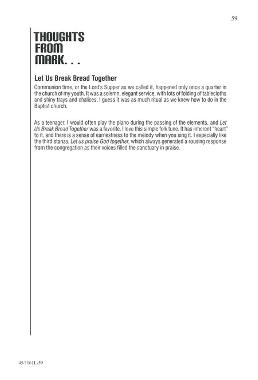 Hymns We Love to Sing Hymns We Love to Sing 3-Part scores gallery preview page 60