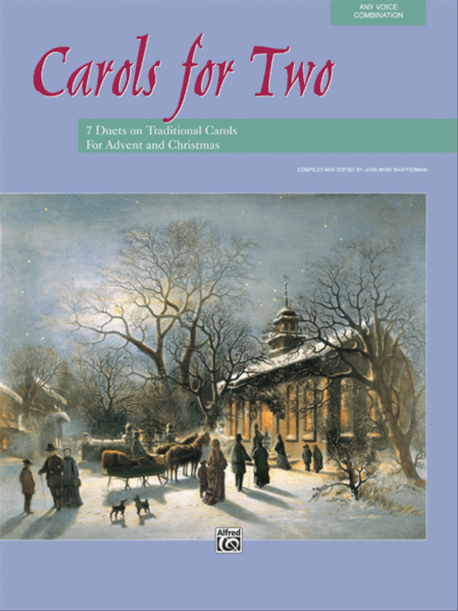 Carols for Two - Any Voice Combination (Book) Small Ensemble scores gallery preview page 1