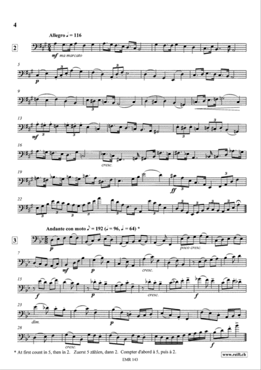 Technical & Melodic Studies Vol. 6 Trombone scores gallery preview page 4