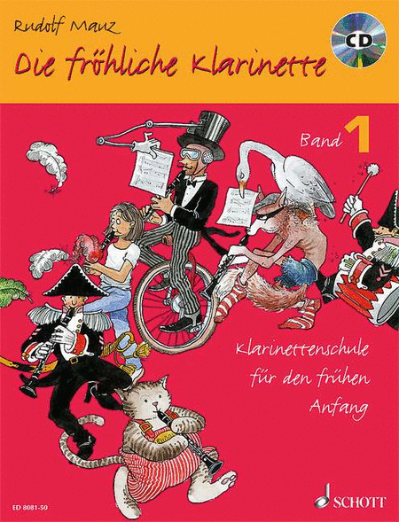 Die Frohliche Klarinette Vol. 1 Book/CD