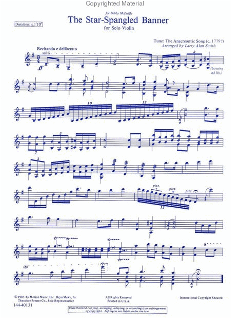 The Star-Spangled Banner