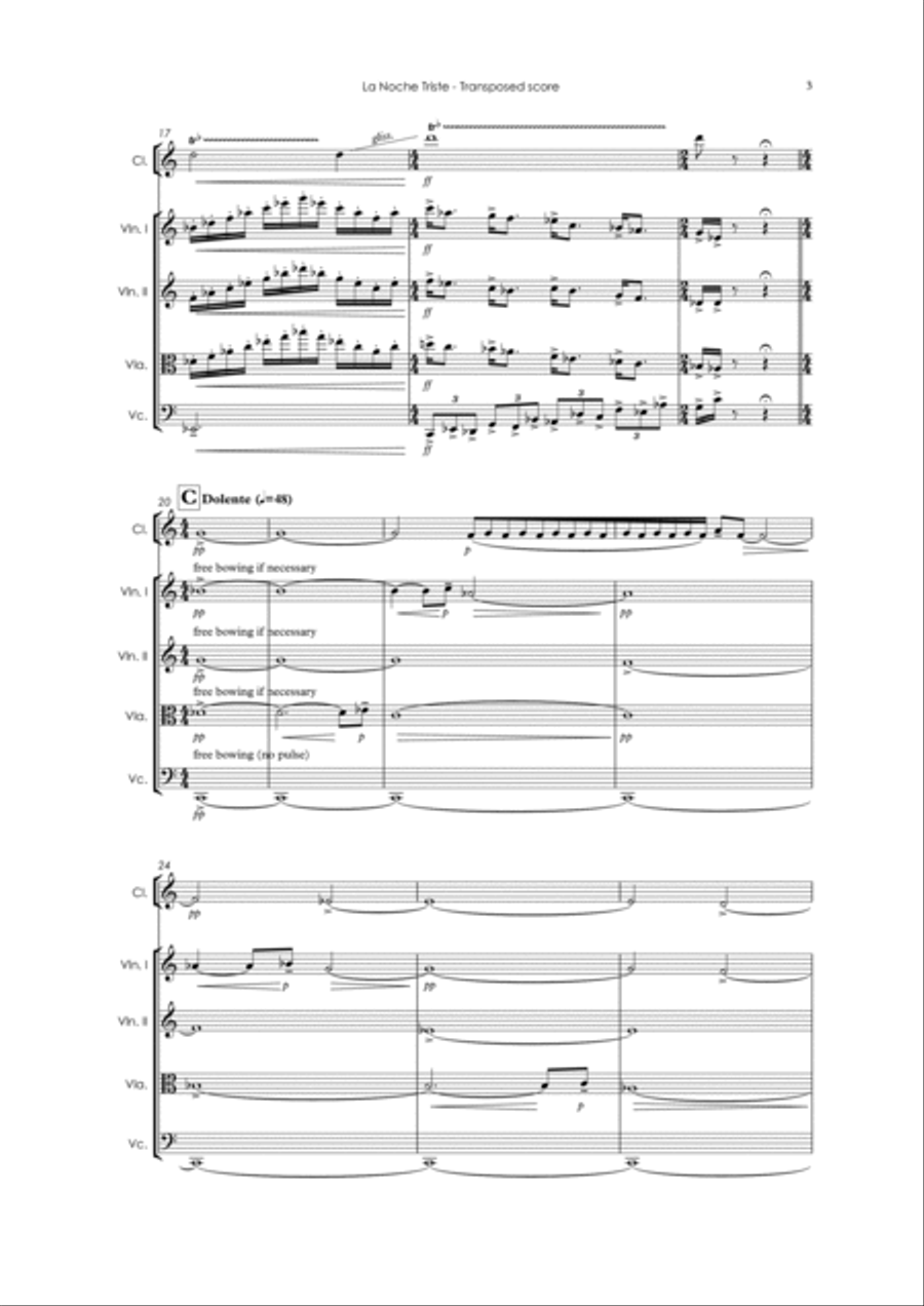 La Noche Triste La Noche Triste School and Community scores gallery preview page 3