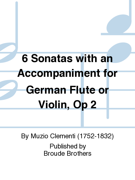 6 Sonatas Op 2. PF 268