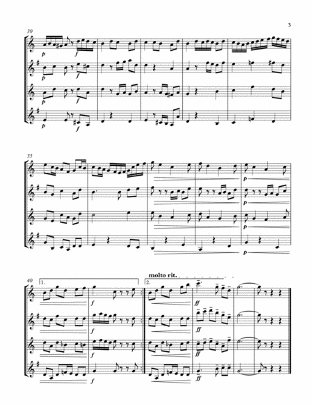 Courante (Sax Quartet) image number null