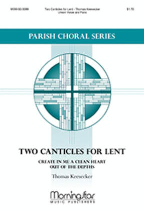 Book cover for Two Canticles for Lent