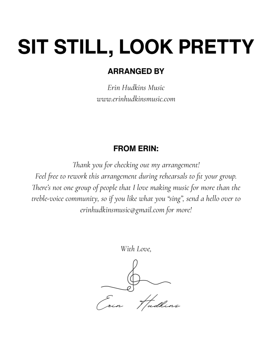 Sit Still, Look Pretty Sit Still, Look Pretty SSAA scores gallery preview page 1