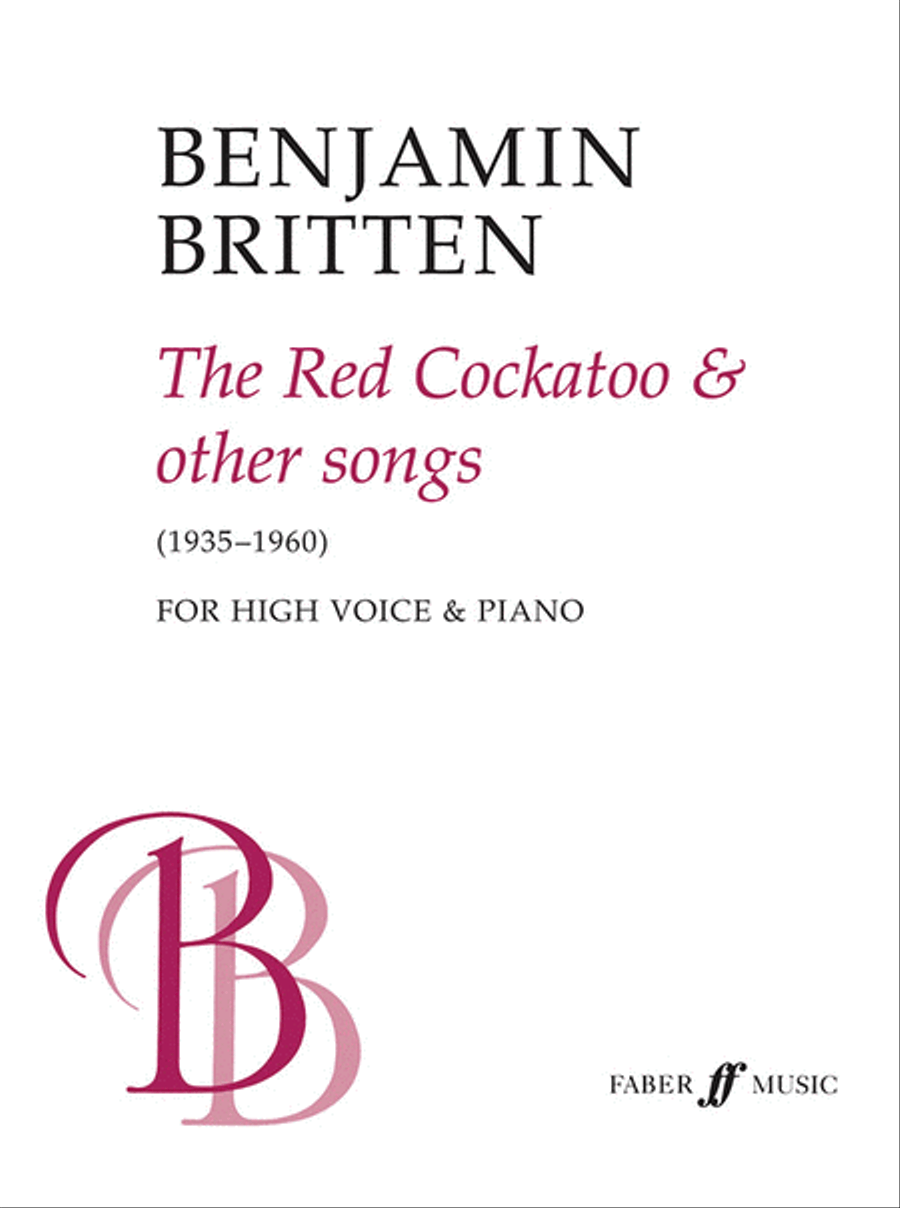 The Red Cockatoo & Other Songs Voice scores gallery preview page 1
