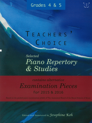 Book cover for Teachers' Choice Piano Repertory