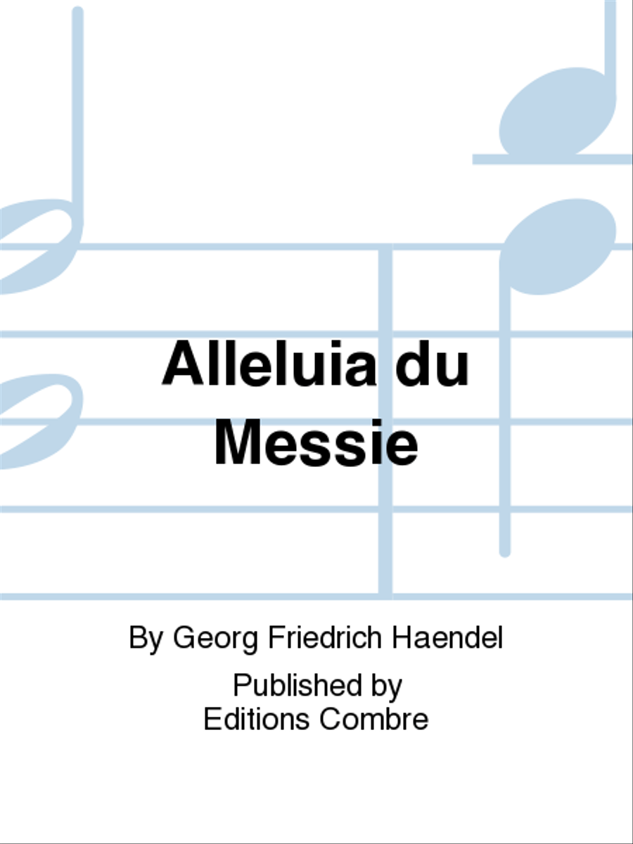 Alleluia du Messie Alleluia du Messie 4-Part scores gallery preview page 1