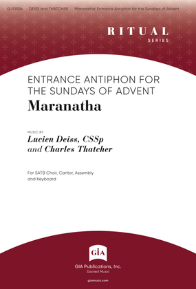 Book cover for Maranatha