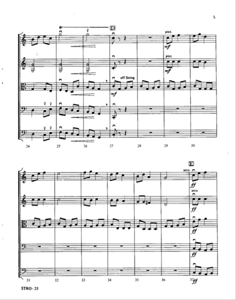 Snow Maiden: Dance of the Tumblers Orchestra scores gallery preview page 4