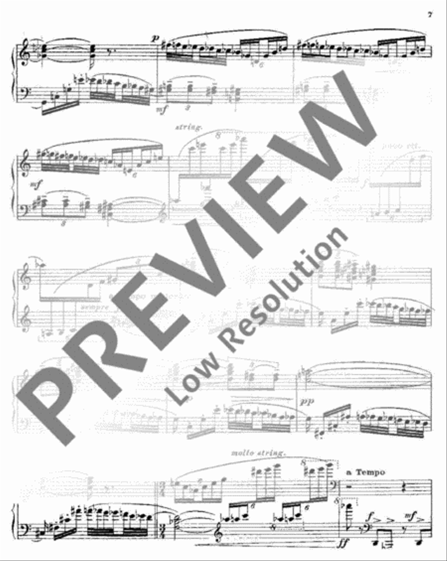 Sonatine Piano Solo scores gallery preview page 8