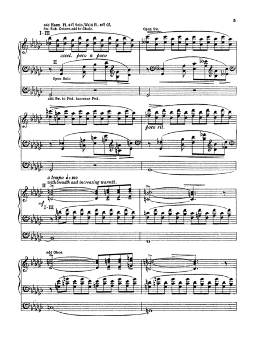 Ireland: Elegiac Romance Ireland: Elegiac Romance Organ scores gallery preview page 5