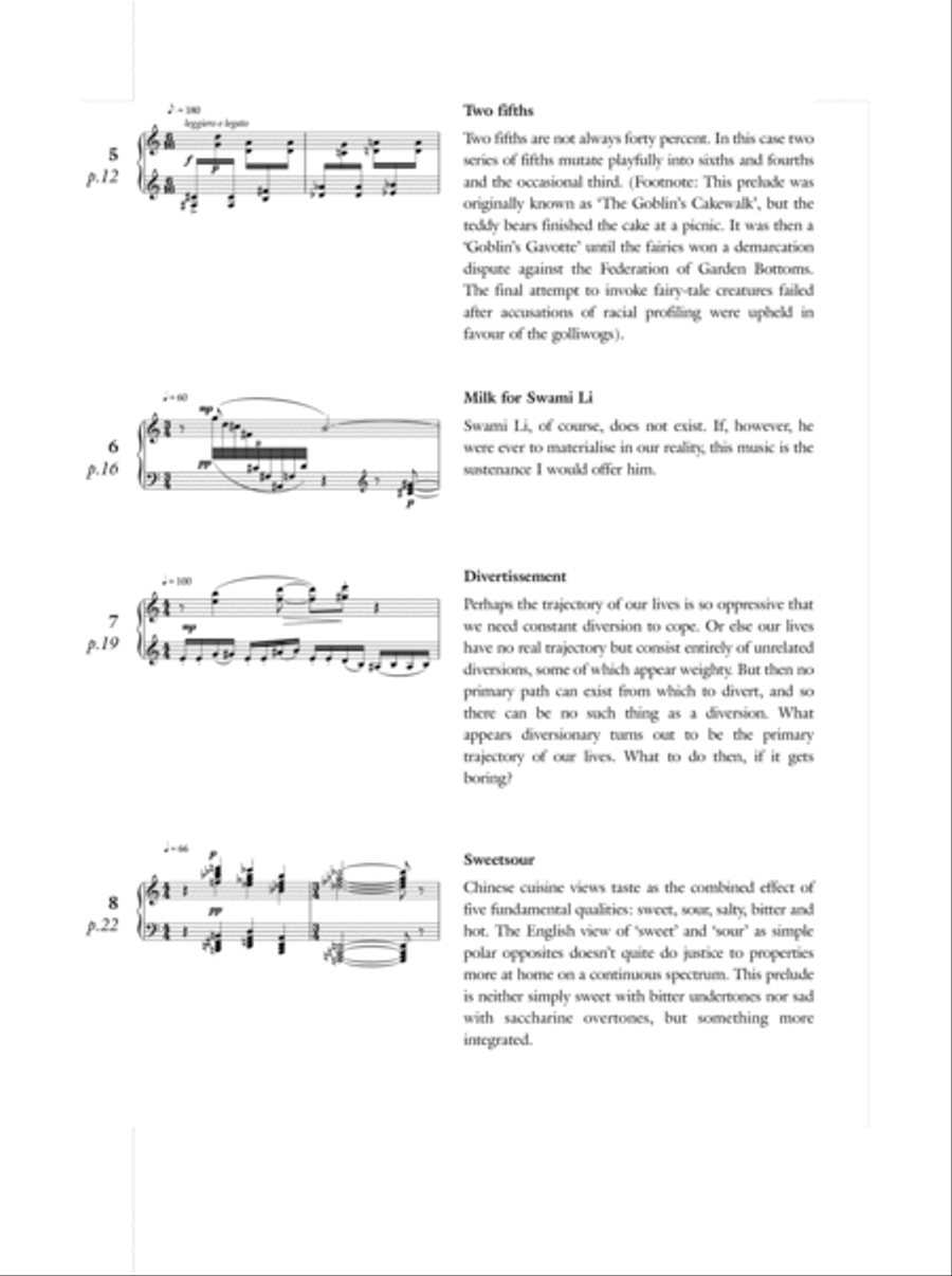 The Anne Landa Preludes The Anne Landa Preludes Piano Solo scores gallery preview page 3