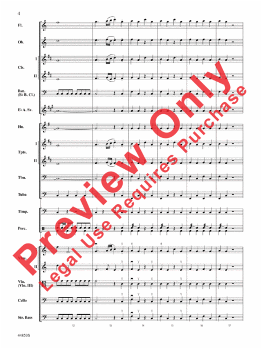 Symphony No. 36, The Linz Full Orchestra scores gallery preview page 25