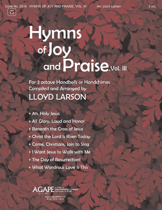 Book cover for Hymns of Joy and Praise, Vol 3