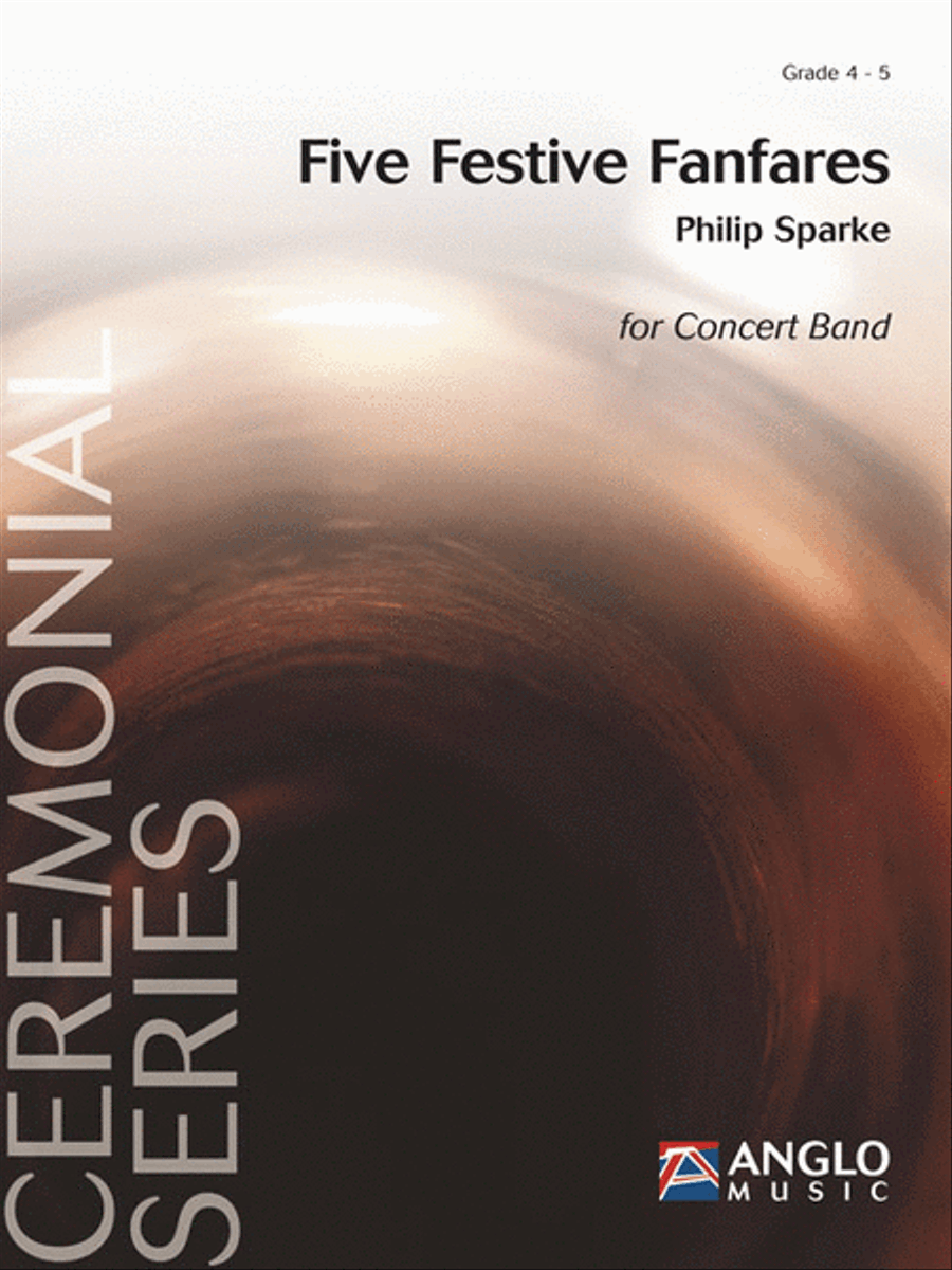 Five Festive Fanfares Concert Band scores gallery preview page 1