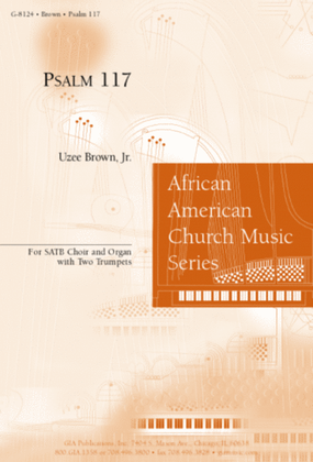 Book cover for Psalm 117 - Instrument edition