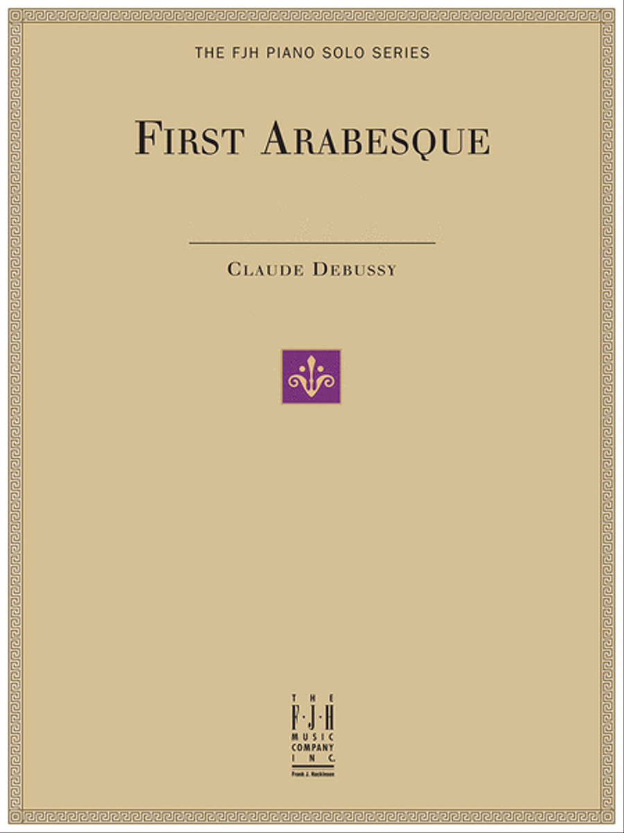 First Arabesque Piano Solo scores gallery preview page 1