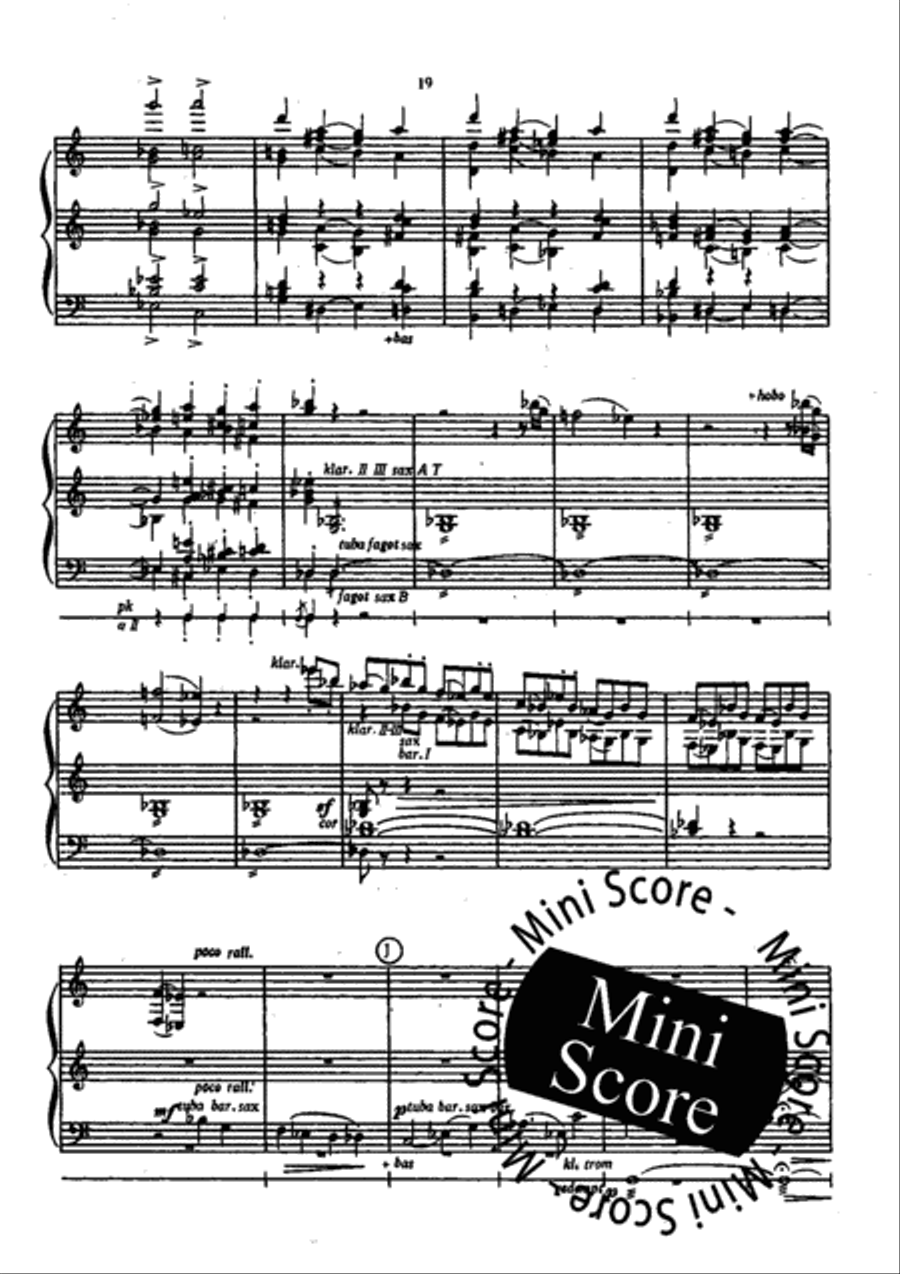 Cyrano de Bergerac Concert Band scores gallery preview page 23