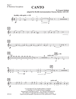 Canto - Baritone Sax 5