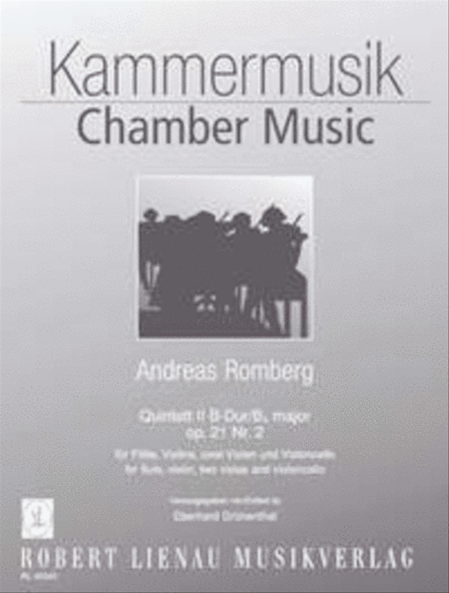 Quintett II B-Dur op. 21/2 Flute scores gallery preview page 1