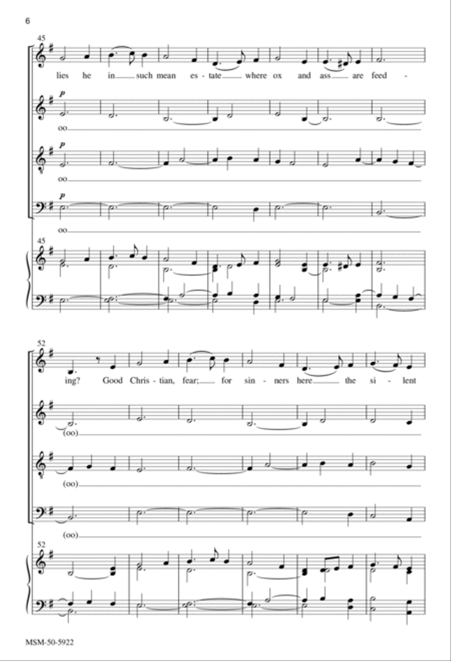 What Child Is This? Divisi scores gallery preview page 5