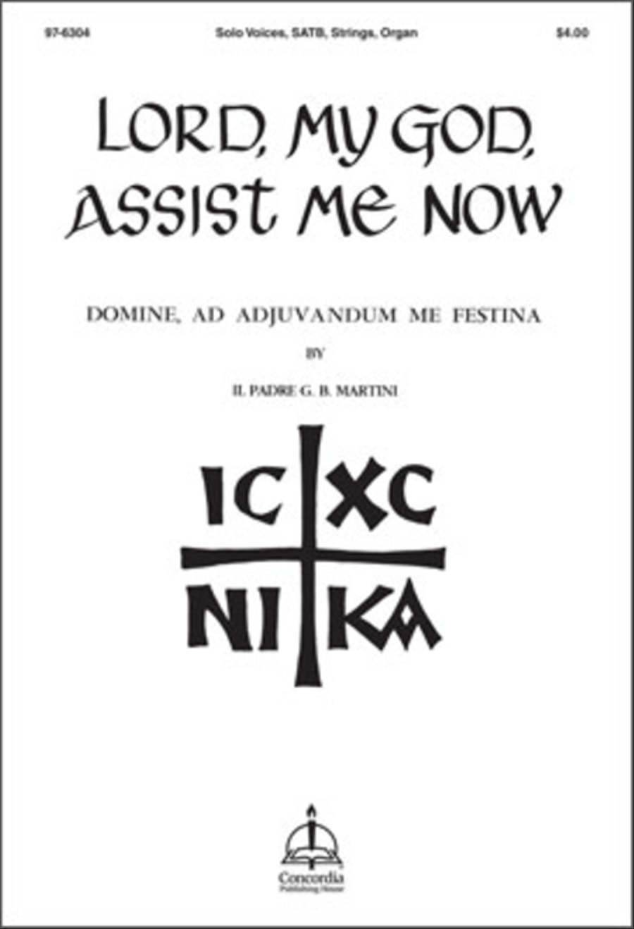 Lord, My God, Assist Me Now / Domine, ad adjuvandum me festina 4-Part scores gallery preview page 1