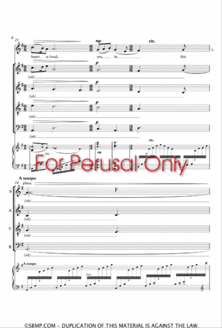 The Christmas Alleluias - SATB divisi Choral Book Divisi scores gallery preview page 6