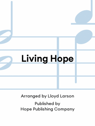 Book cover for Living Hope