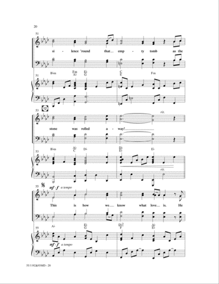 The Lamb The Lamb 4-Part scores gallery preview page 15