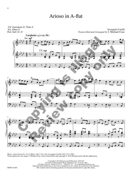 10 Transcriptions & Arrangements for Organ, Volume 1 image number null