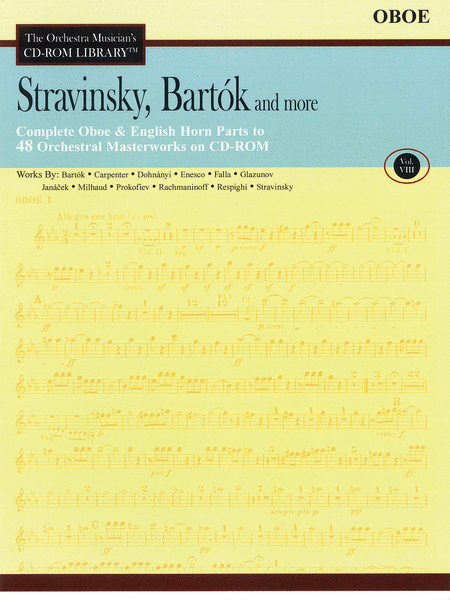 Stravinsky, Bartok, and More - Volume VIII (Oboe)