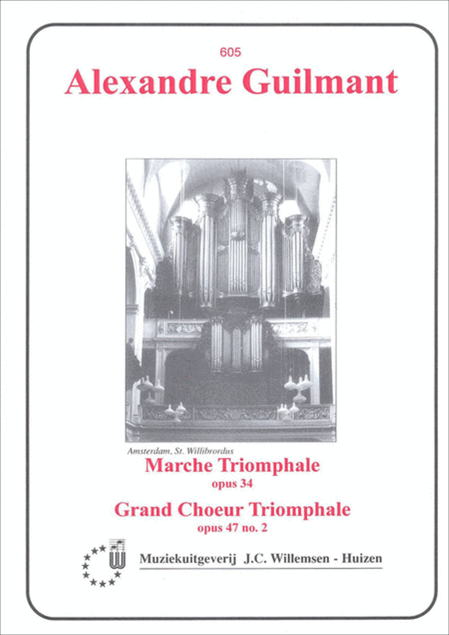 Marche Triomphale Op.34 & Grand Choeur Triomphale Piano Solo scores gallery preview page 1