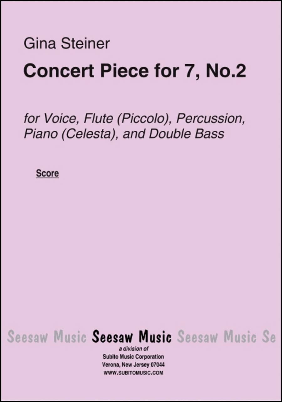 Concert Piece for 7, No. 2