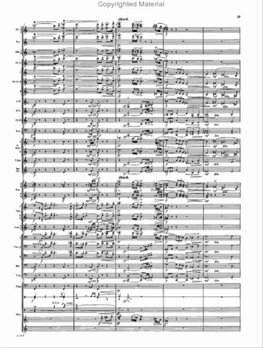 Day of the Shofar Concert Band scores gallery preview page 19