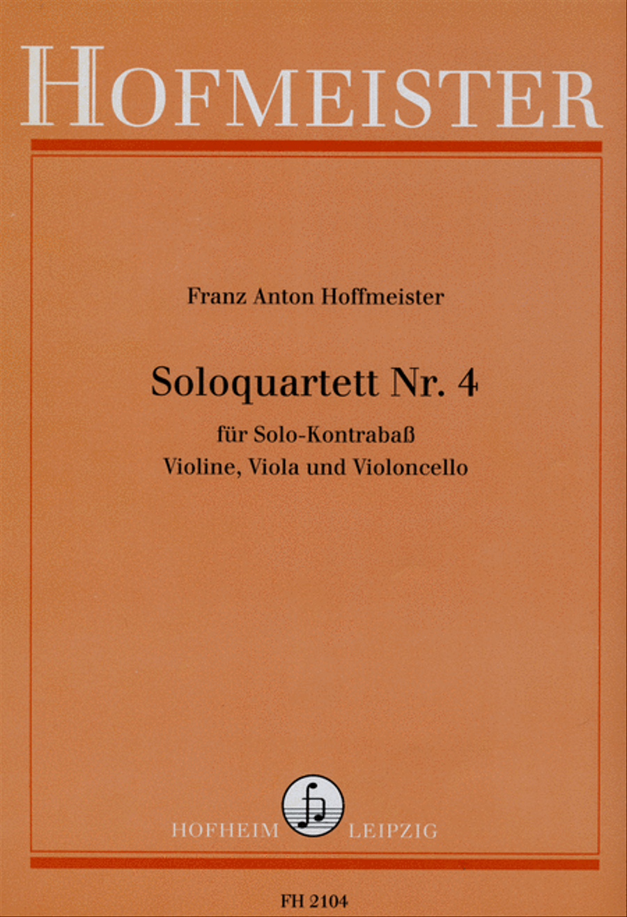 Solo-Quartett Nr. 4 Cello scores gallery preview page 1