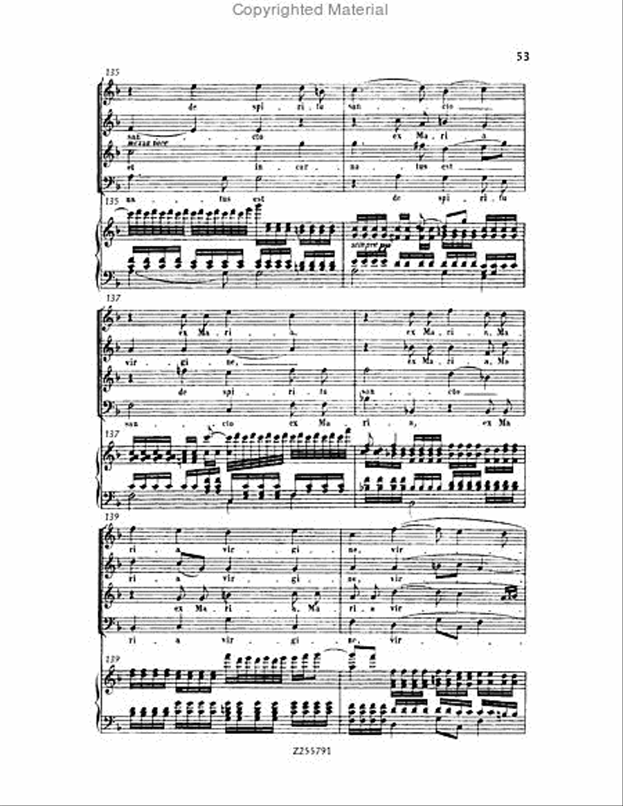 Missa Solemnis, Op.123 Choir scores gallery preview page 53